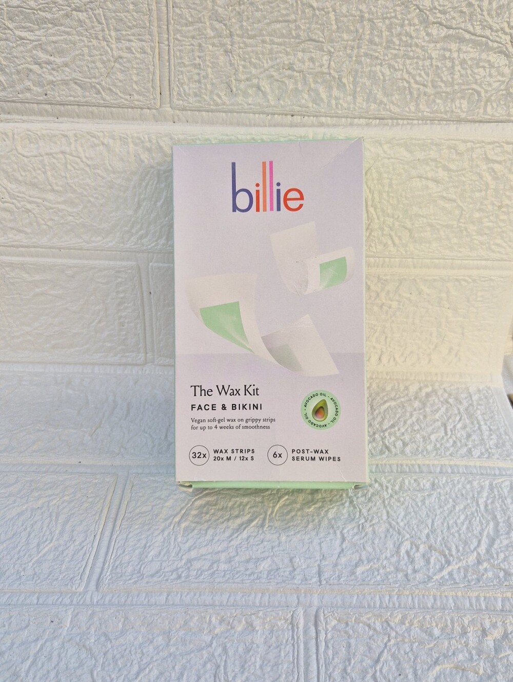 Billie Face & Bikini Wax Kit Avacado Oil Cruetly Free Alchol Free